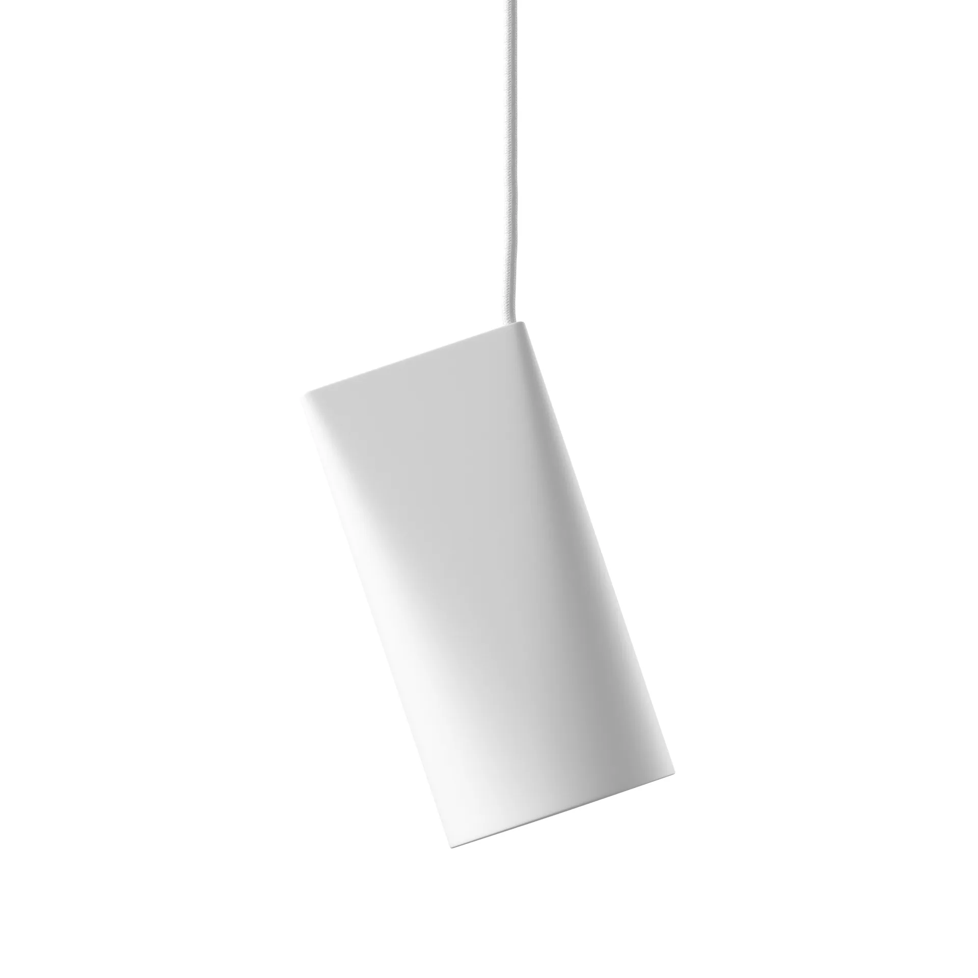 Taklampe keramikk 11,2 x 22 cm, White  MOEBE