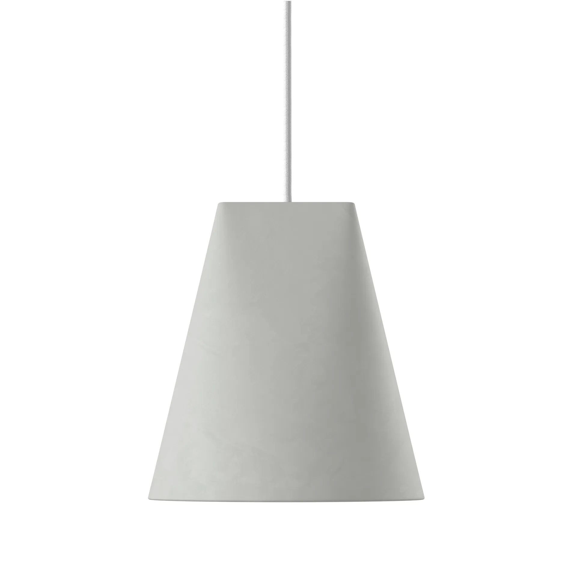 Taklampe keramikk 23 x 23,5 cm, Light Grey MOEBE