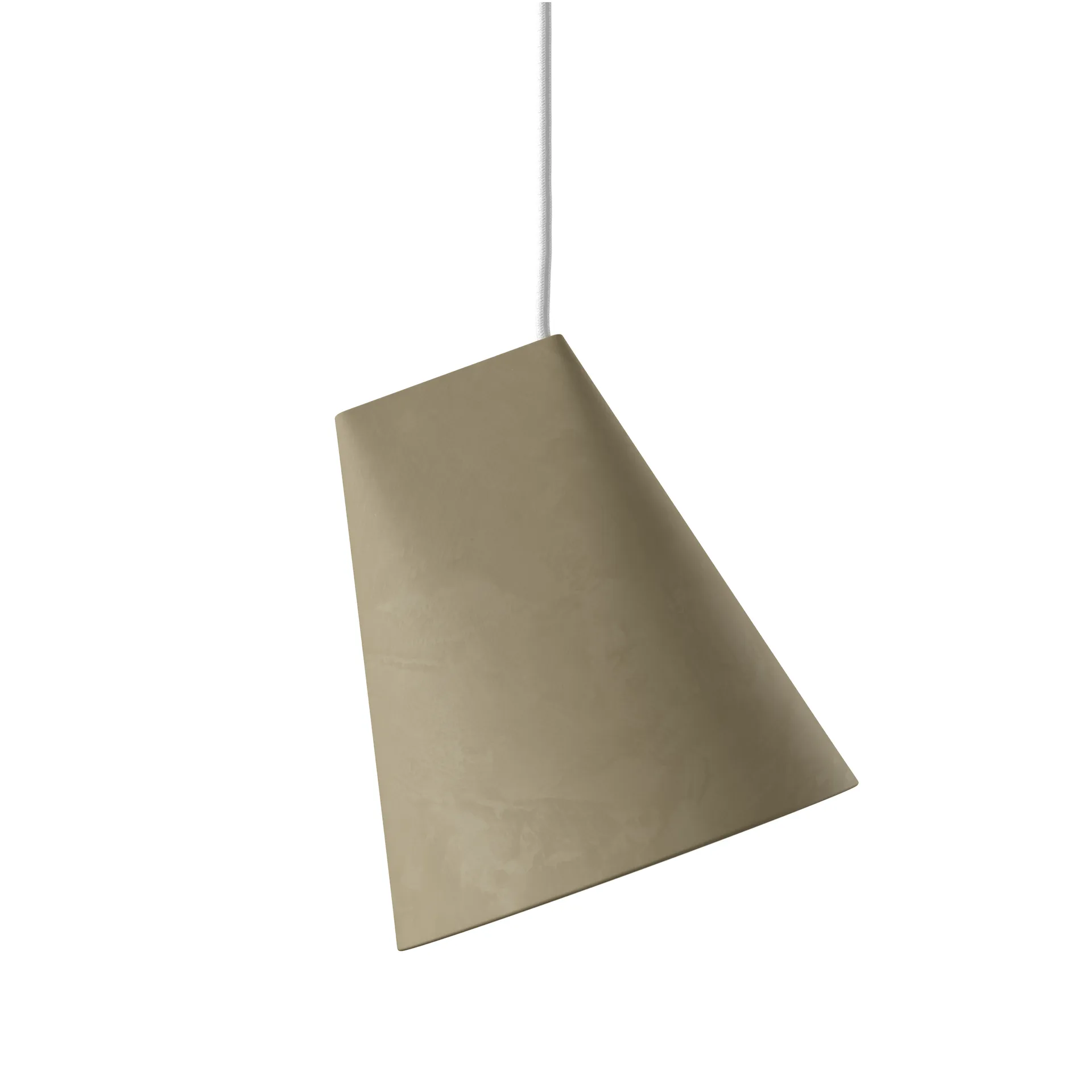 Taklampe keramikk 23 x 23,5 cm, Oliven MOEBE