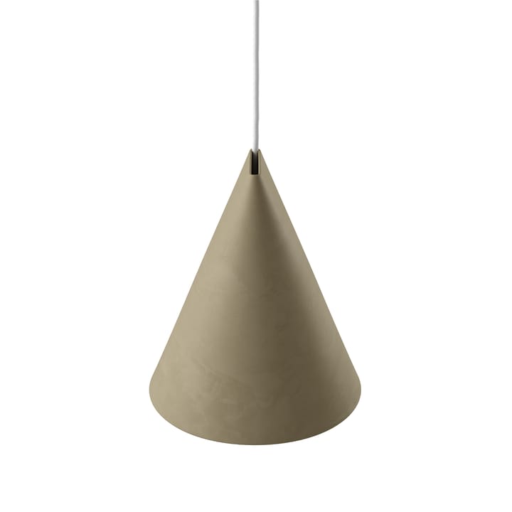 Taklampe keramikk 23 x 23,5 cm, Oliven MOEBE