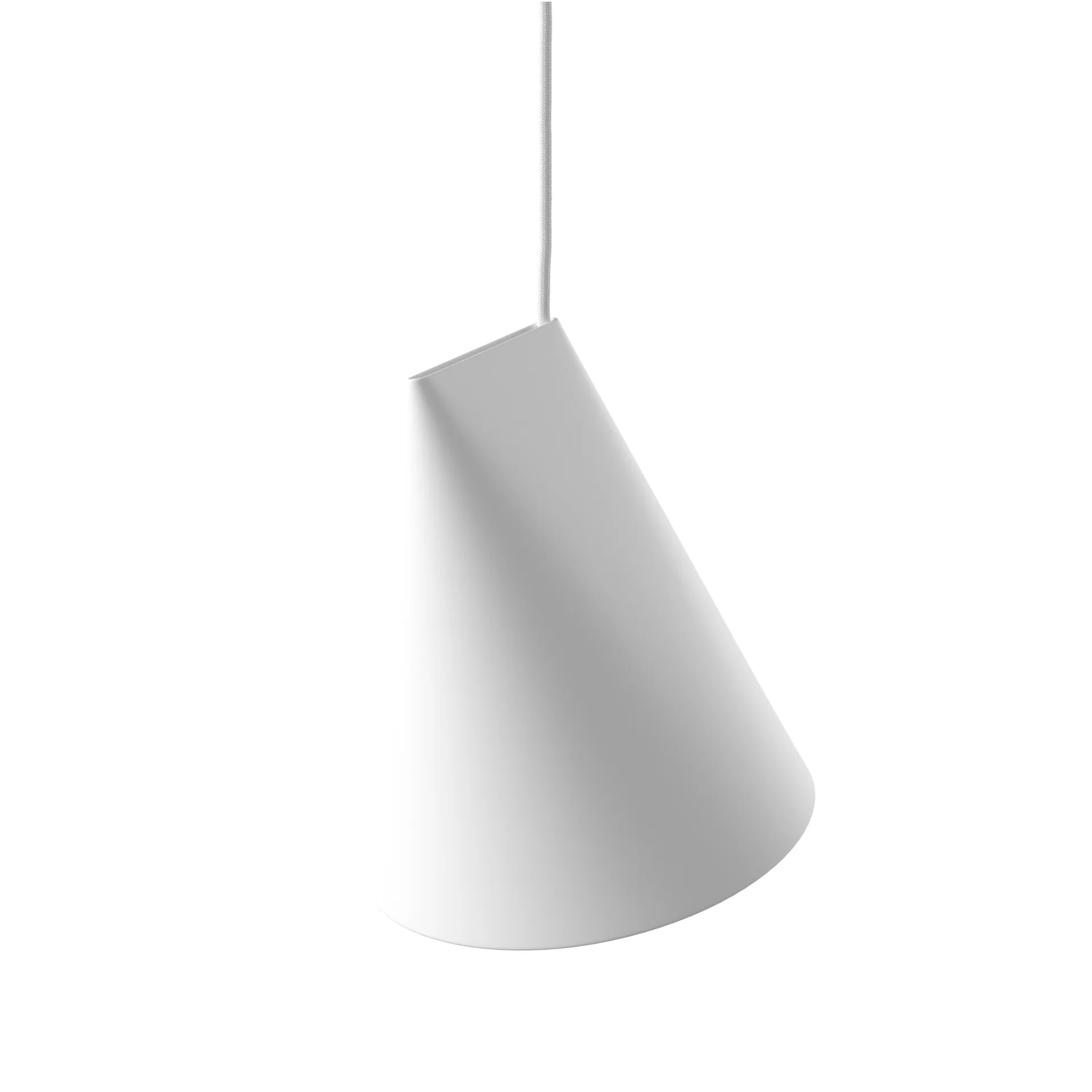 Taklampe keramikk 23 x 23,5 cm, White  MOEBE