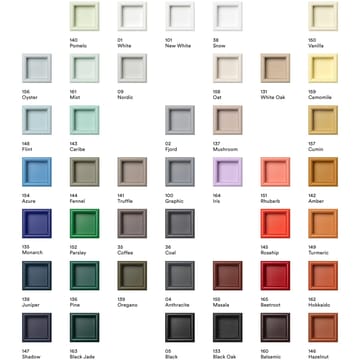 COMPILE dekorativ hylle 69,6x69,6 cm - Anthracite 04 - Montana