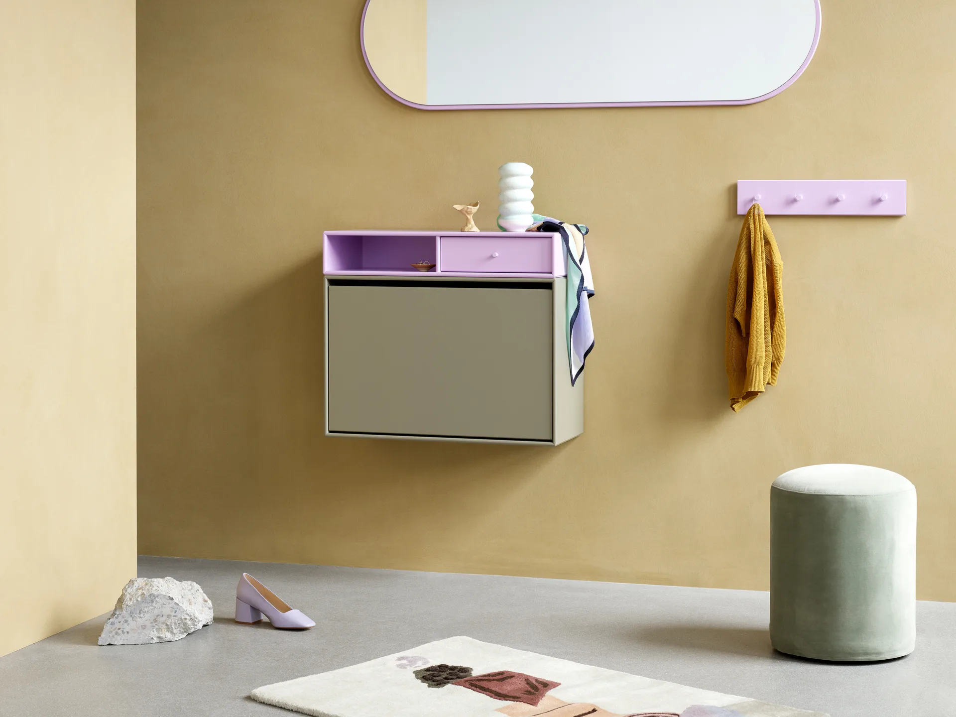 FIGURE Mirror speil - SP824R, Iris Montana