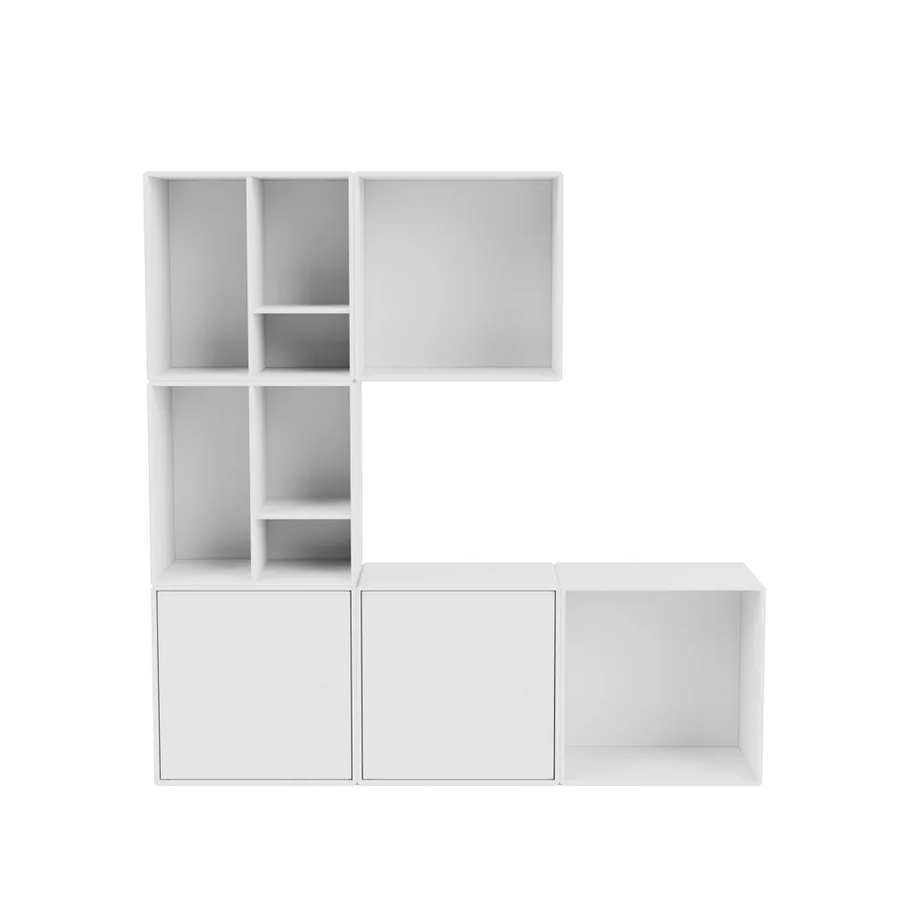 Montana Mini hyllesystem 6x2 New White,  Montana