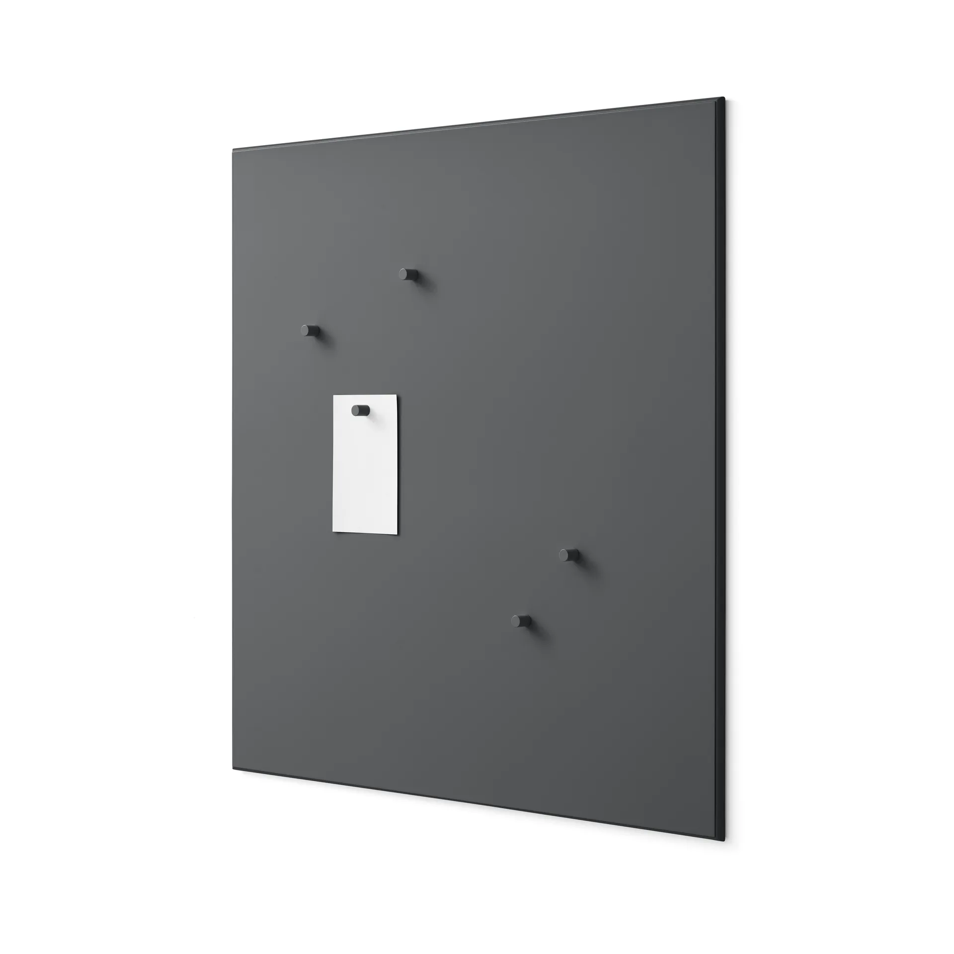 Montana noticeboard oppslagstavle 69,6x69,6 cm, Anthracite Montana
