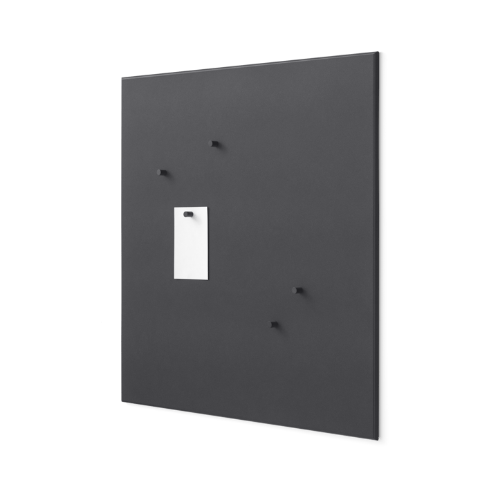 Montana noticeboard oppslagstavle 69,6x69,6 cm - Coal - Montana