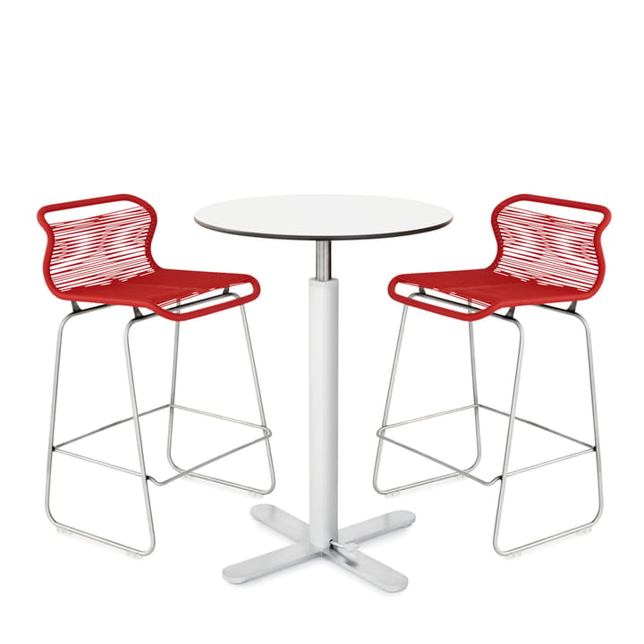 Panton One kitchen barstol, duke, rustfritt stål Montana