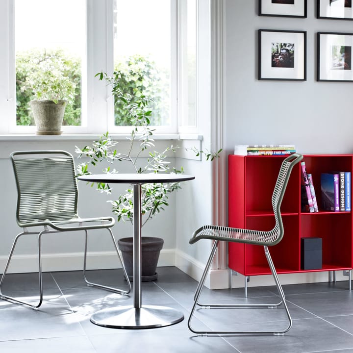 Panton One stol, duke, rustfritt stål Montana