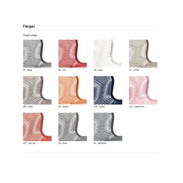 Panton One stol - duke, silk grey lakk - Montana