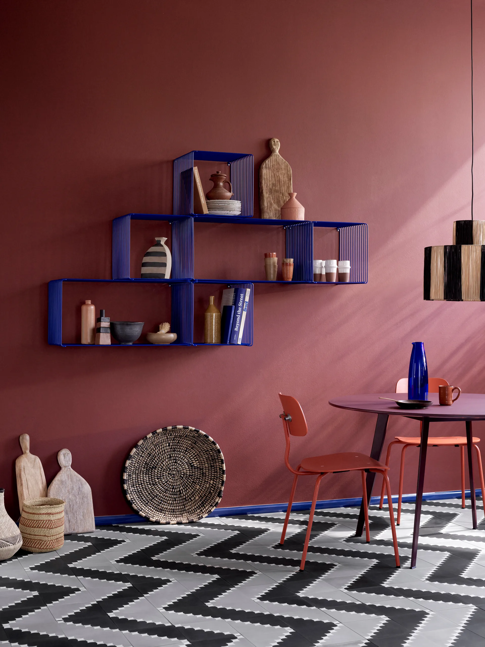 Panton Wire Extended hylle 70x34,8x34,8 cm, Monarch Montana