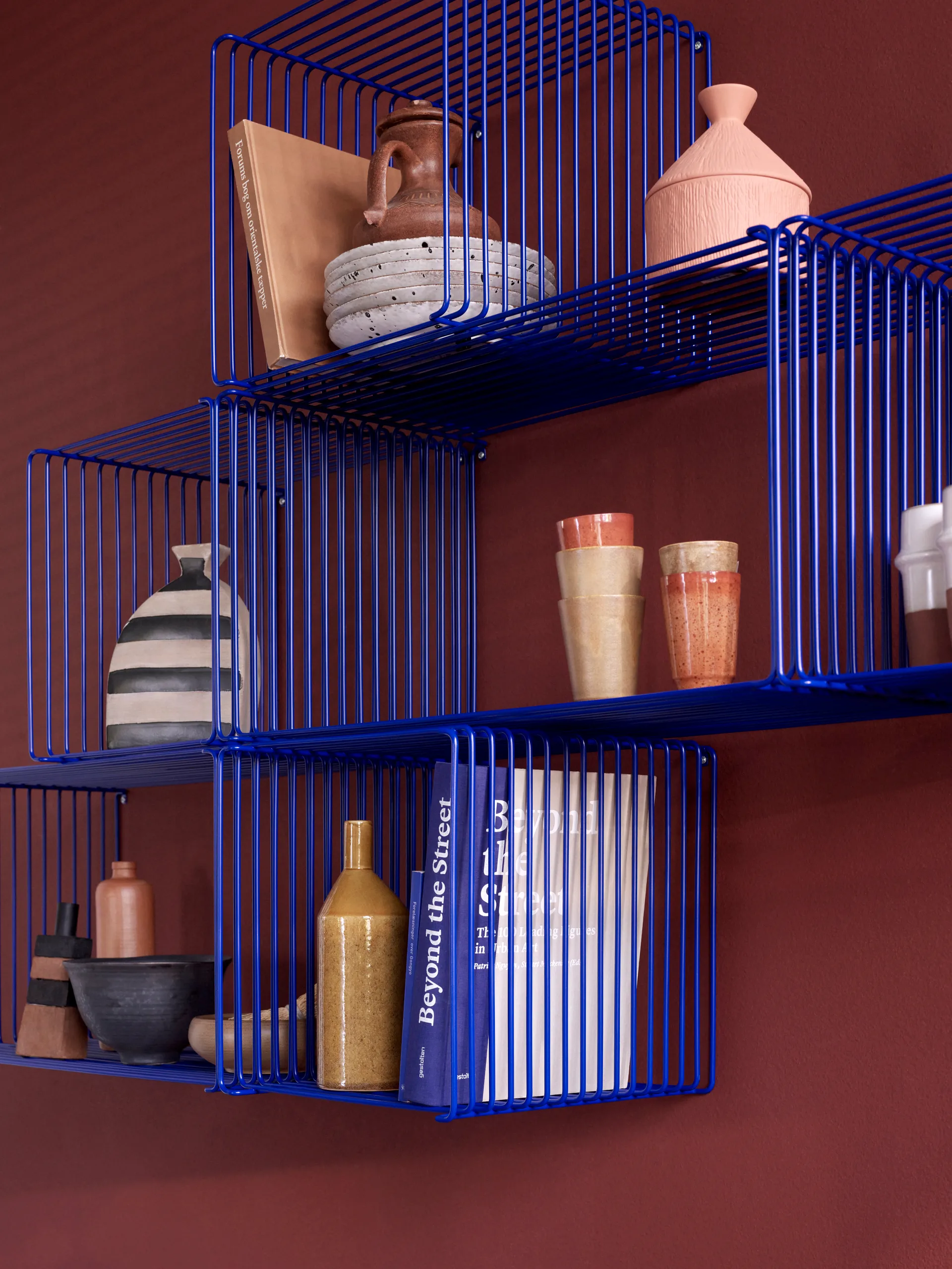 Panton Wire Extended hylle 70x34,8x34,8 cm, Monarch Montana