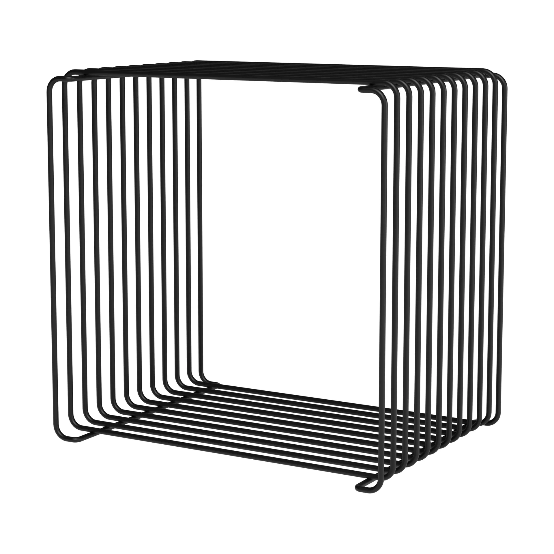 Panton Wire Single hylle 34,8x34,8x25,7 cm, Black Montana
