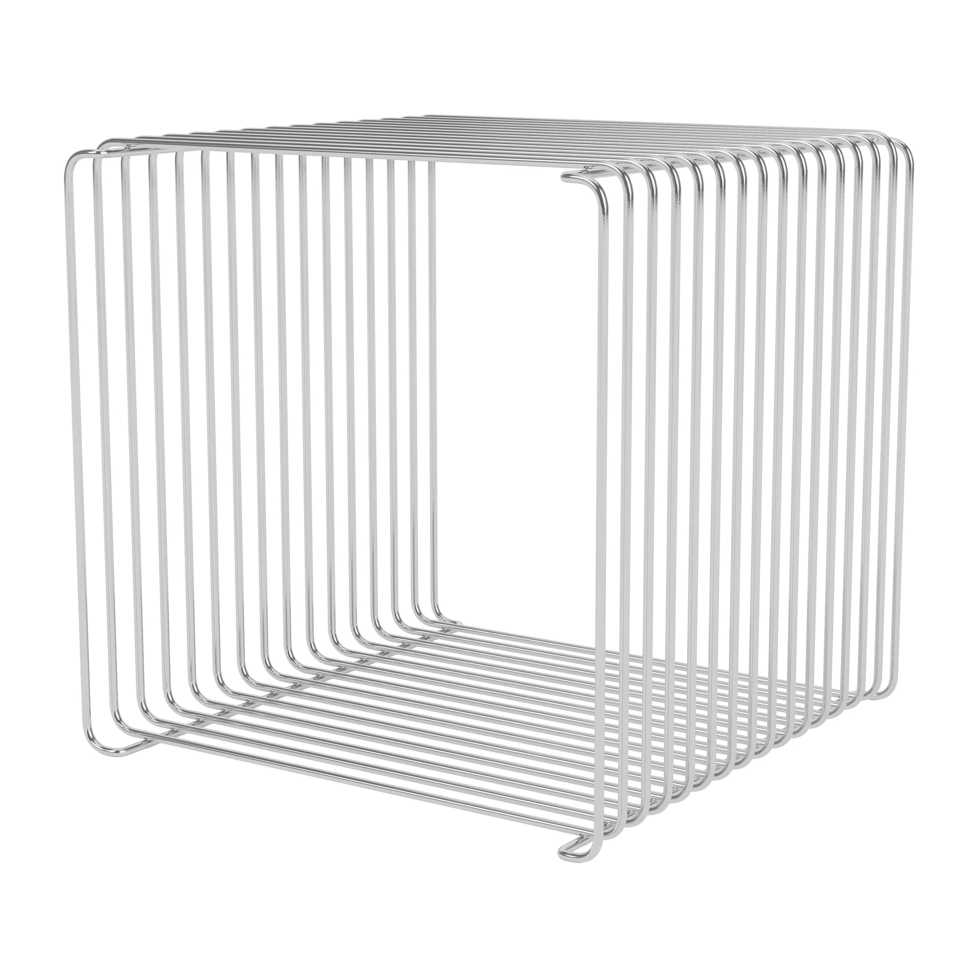 Panton Wire Single hylle 34,8x34,8x34,8 cm, Chrome Montana