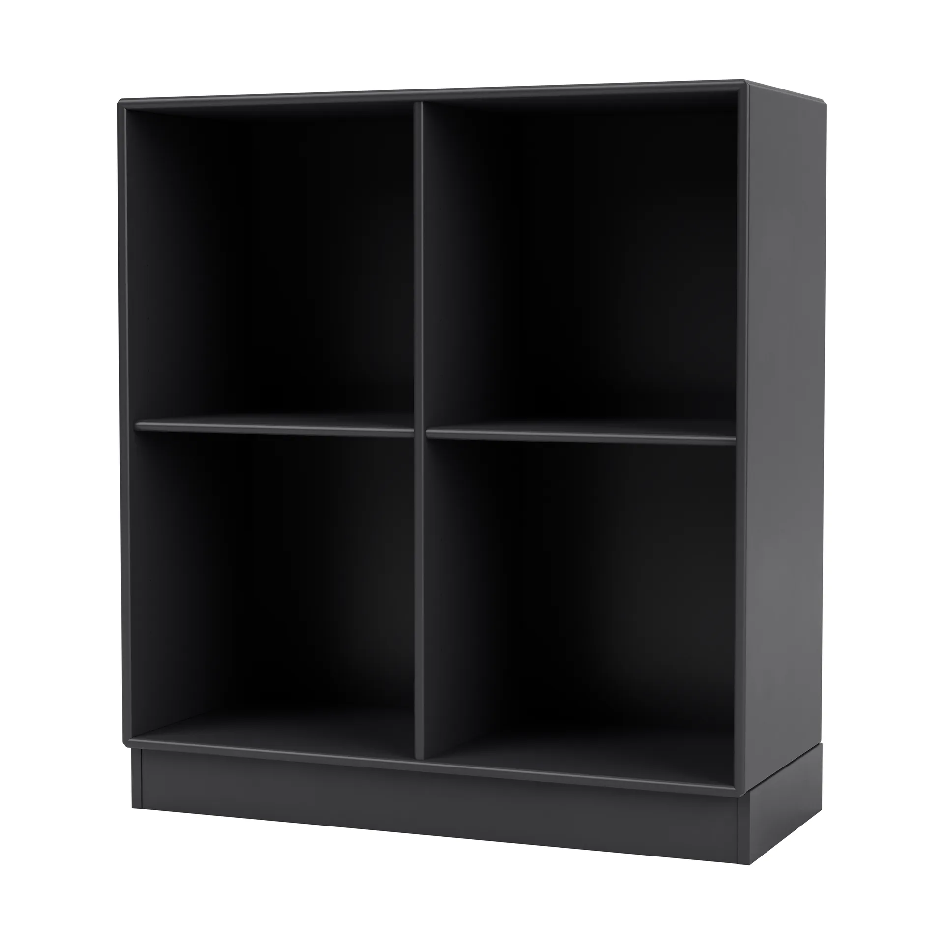 SHOW hylle 69,6 x 69,6 cm, sokkel 7 cm, 04 Anthracite Montana