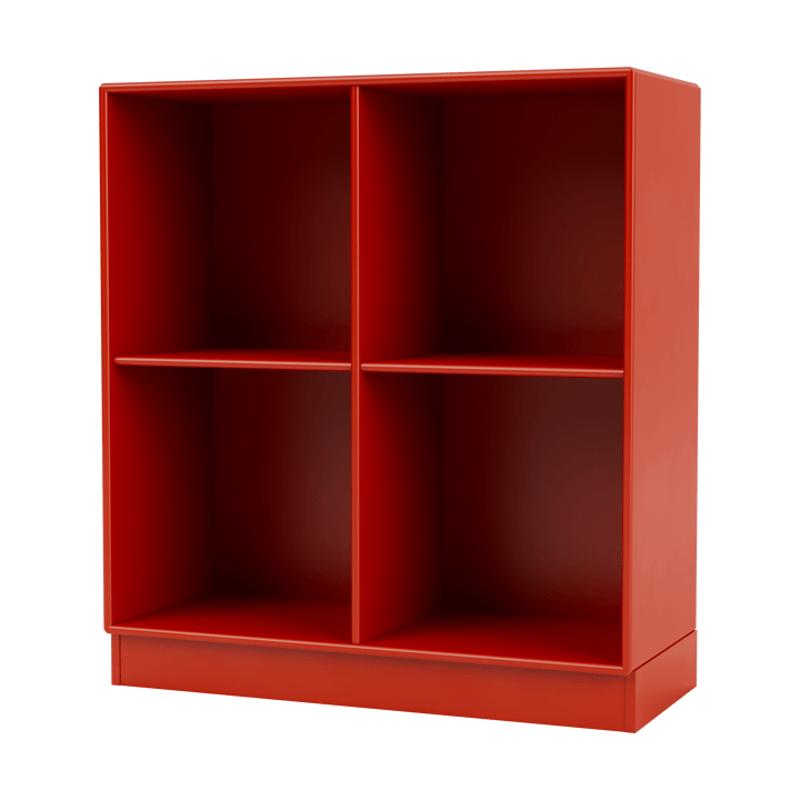 SHOW hylle 69,6 x 69,6 cm, sokkel 7 cm - 145 Rosehip - Montana