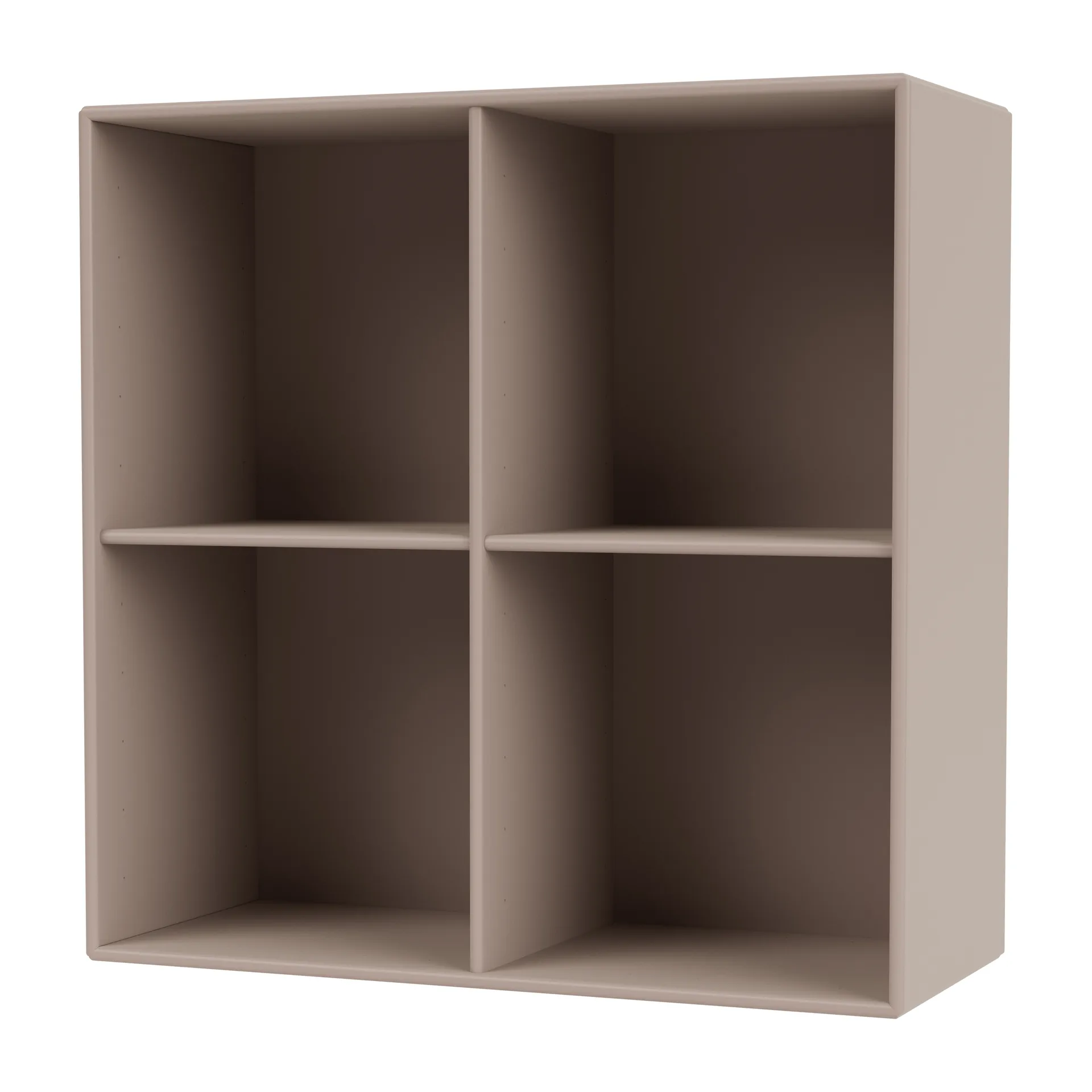 SHOW hylle 69,6x69,6 cm inkl. opphengsskinne, Mushroom Montana