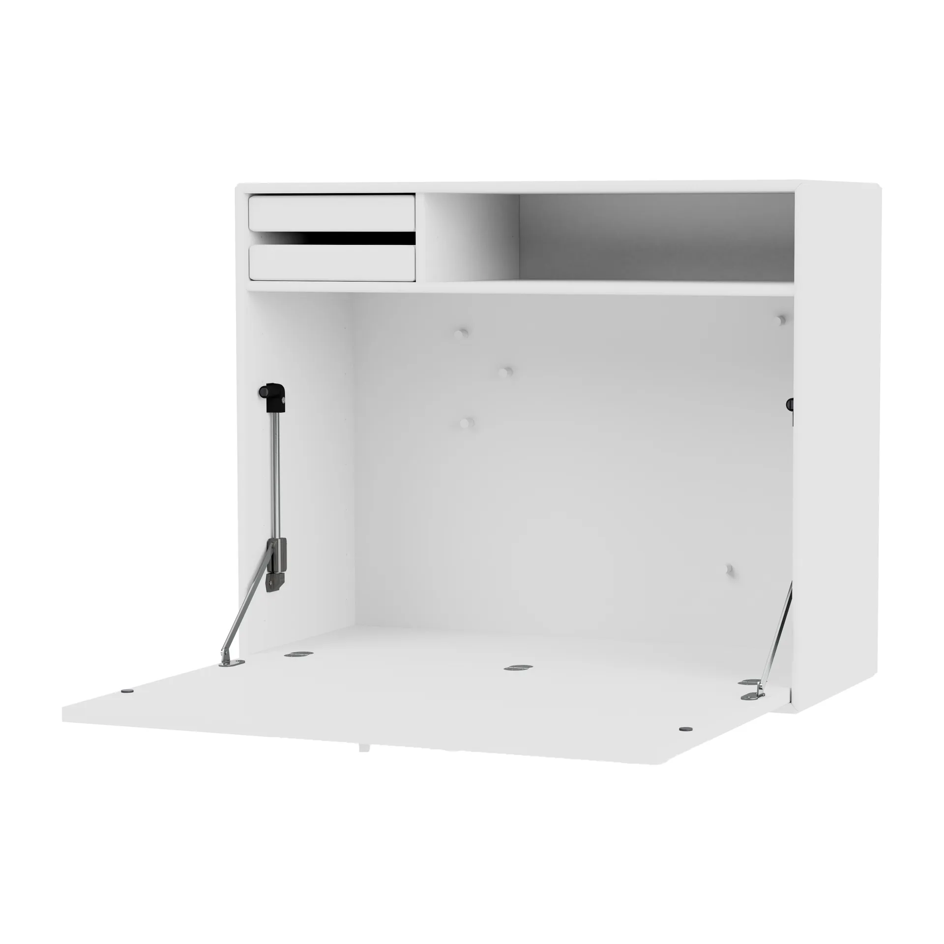 STUDIO skrivebord vegghengt, New white 101 Montana