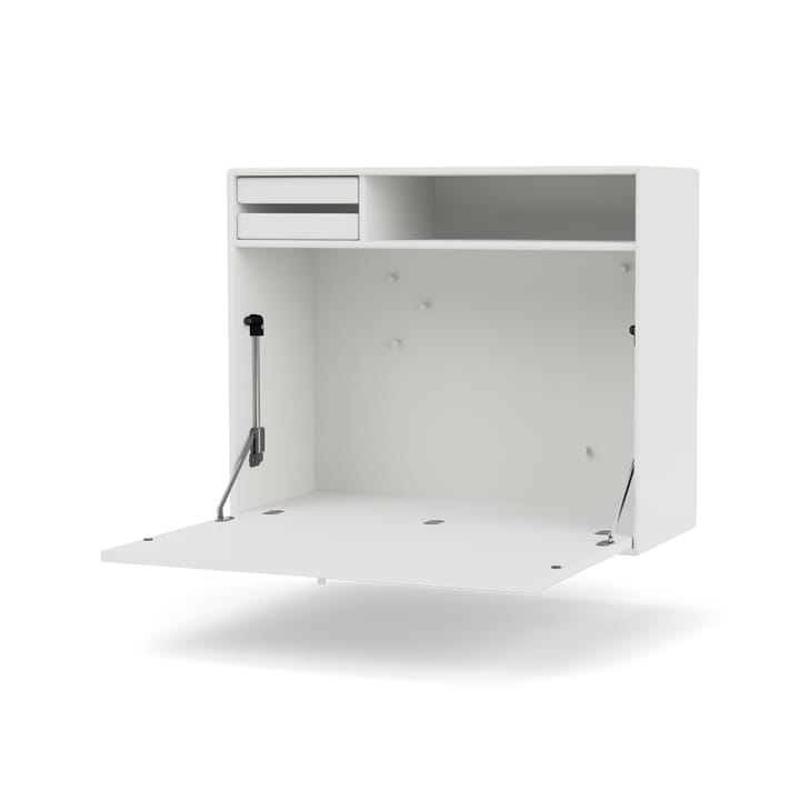 STUDIO skrivebord vegghengt - white 01 - Montana