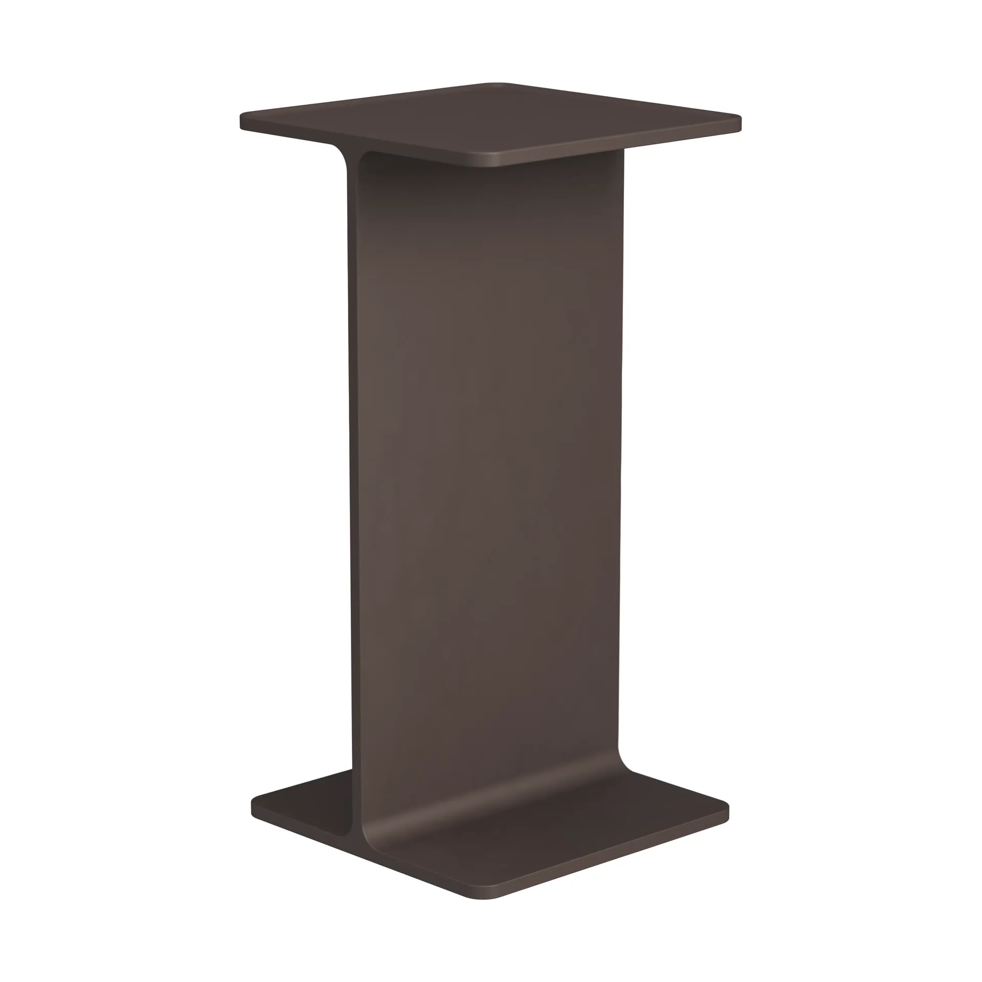 Museum Pedestal pidestall, Mørkebrun, 15x15x30 cm Museum