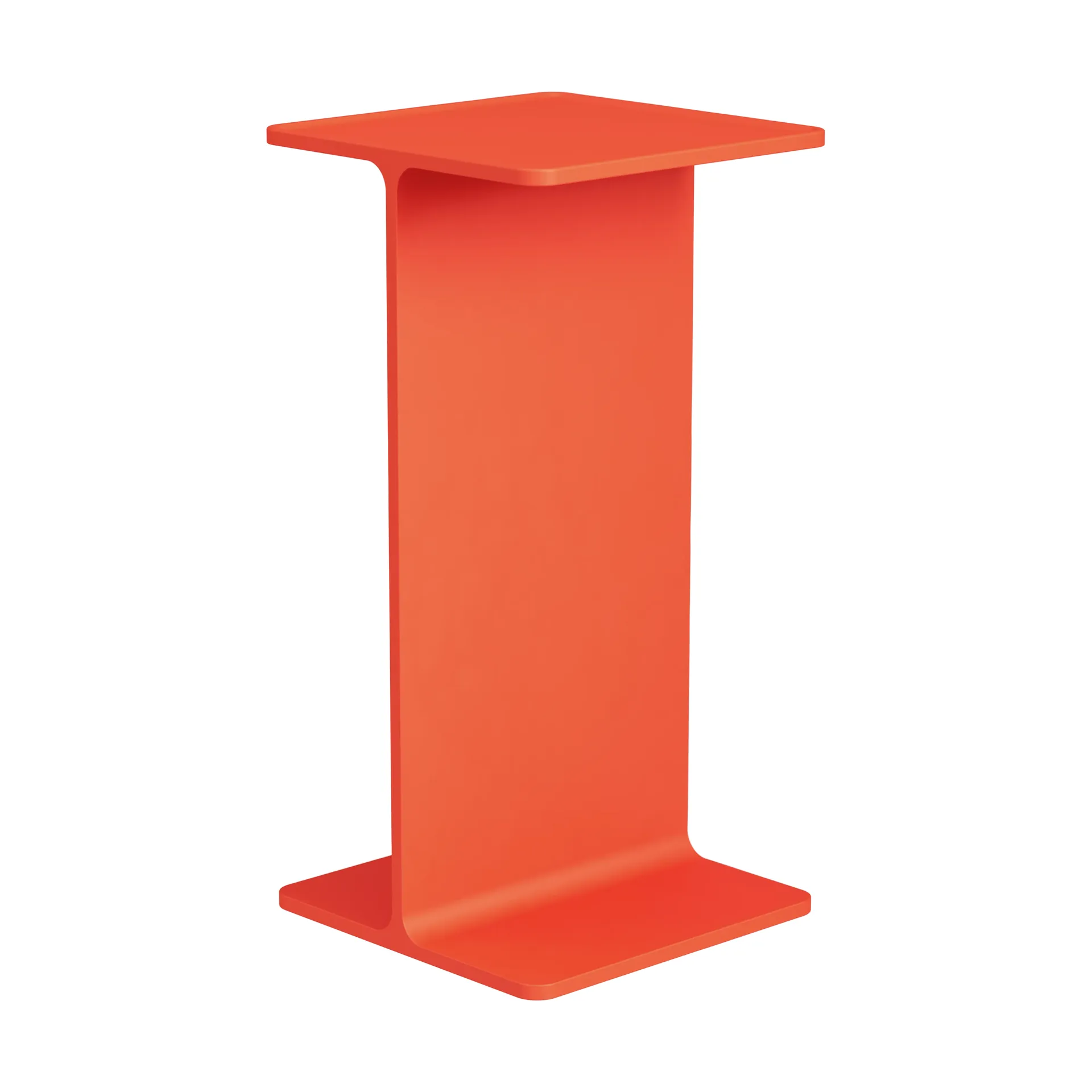 Museum Pedestal pidestall, Oransje, 15x15x30 cm Museum