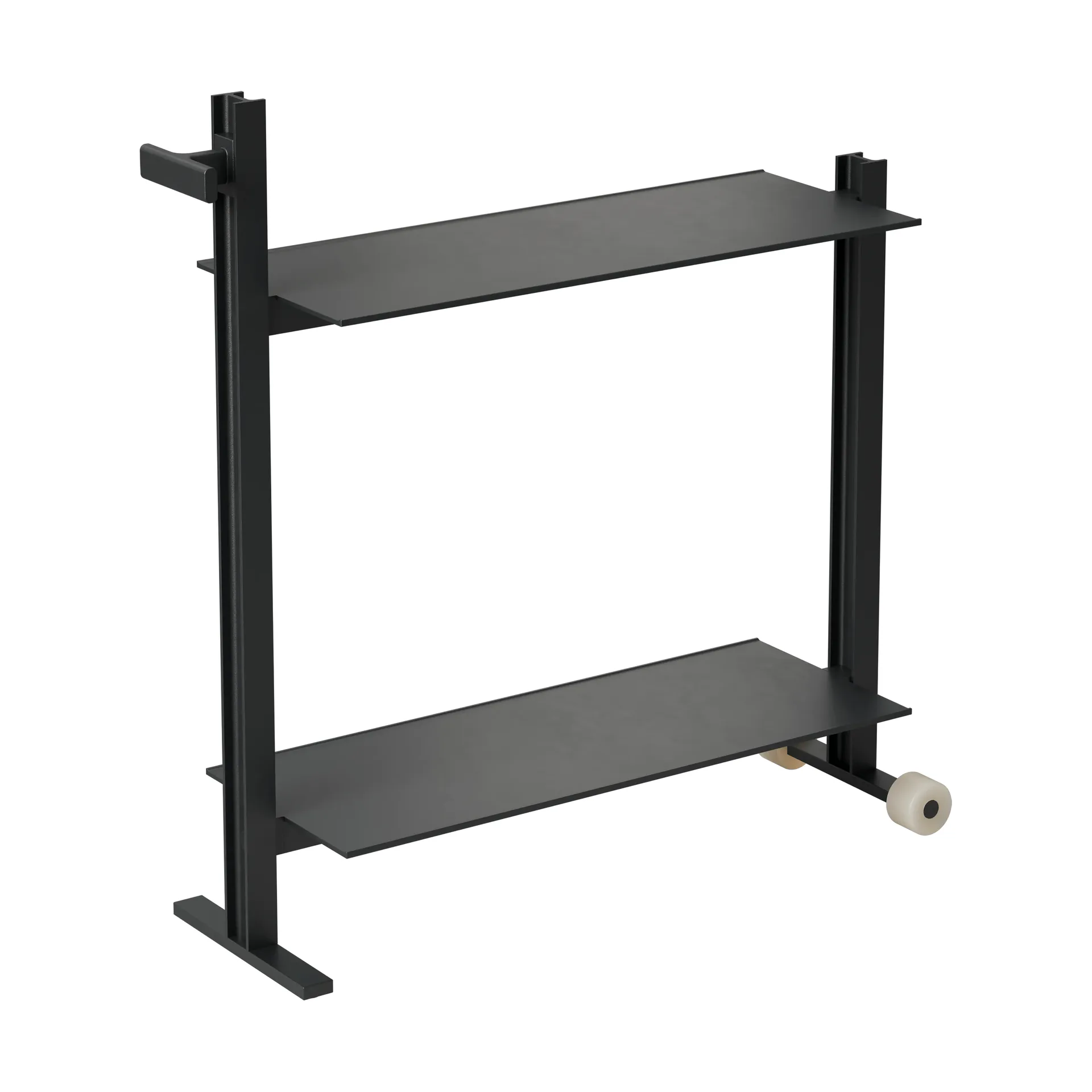 Museum Trolley serveringsvogn, Svart, 74,5x77,5x24 cm Museum