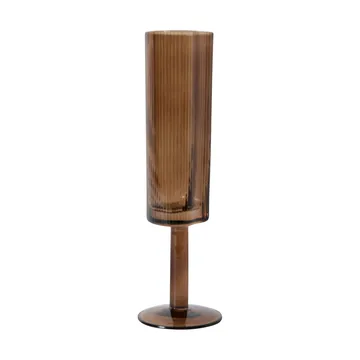 Ripe champagneglass 14,5 cl - Smoked brown - MUUBS