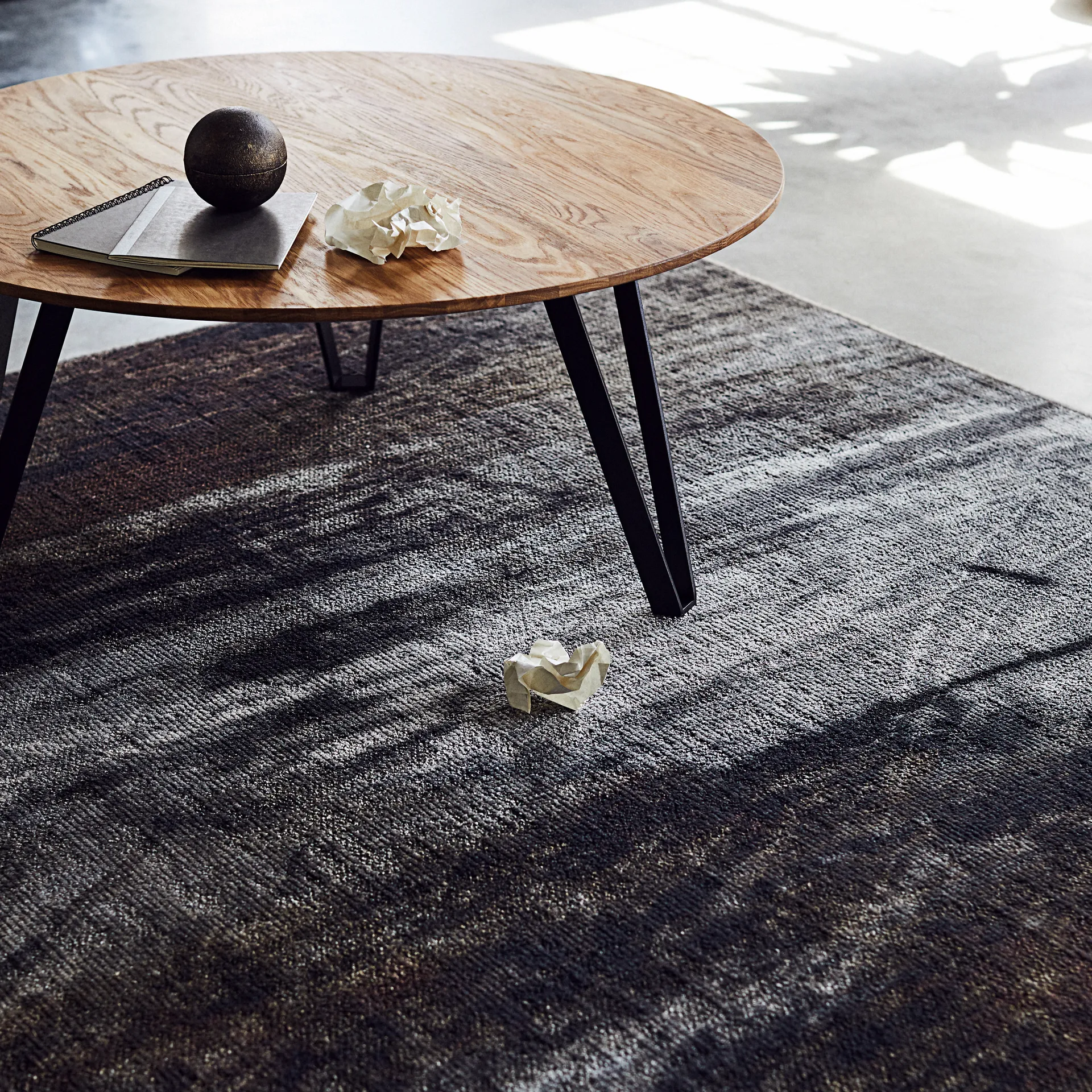 Space salongbord Ø90 cm, Eik MUUBS