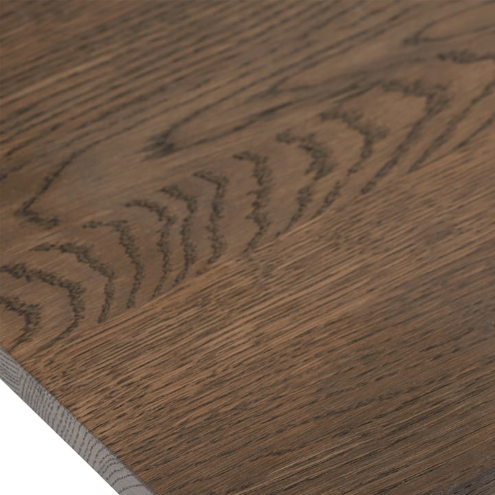 70/70 spisebord 170 x 85 cm, Solid smoked oak-Black Muuto