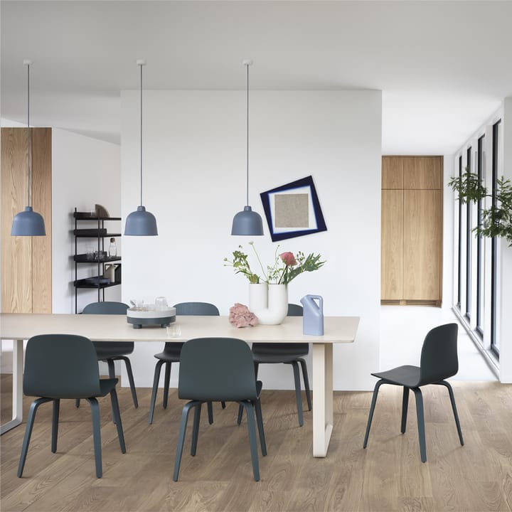 70/70 spisebord 255 x 108 cm, Solid oak-White Muuto