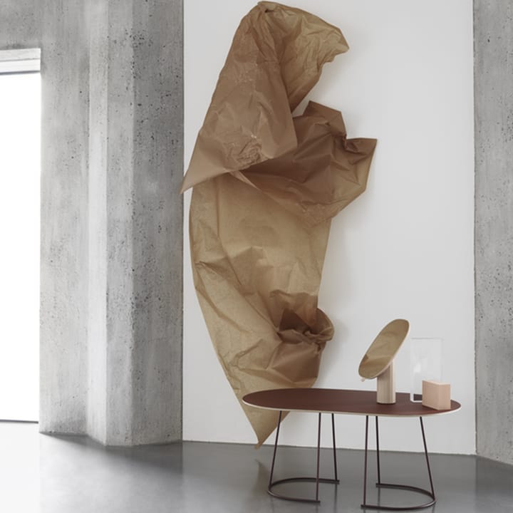Airy salongbord ovalt, grey, nanolaminat, large Muuto