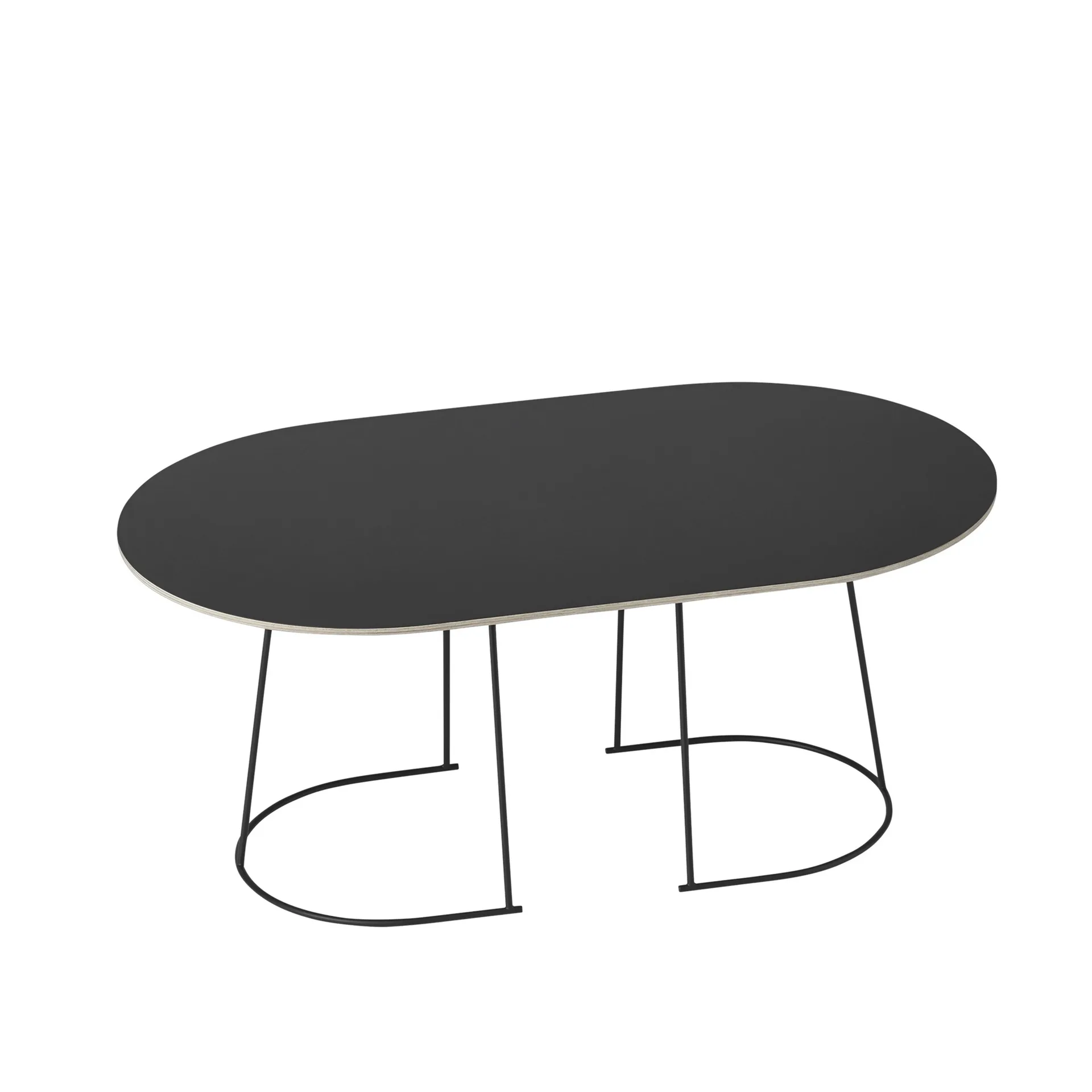 Airy sofabord M, svart Muuto