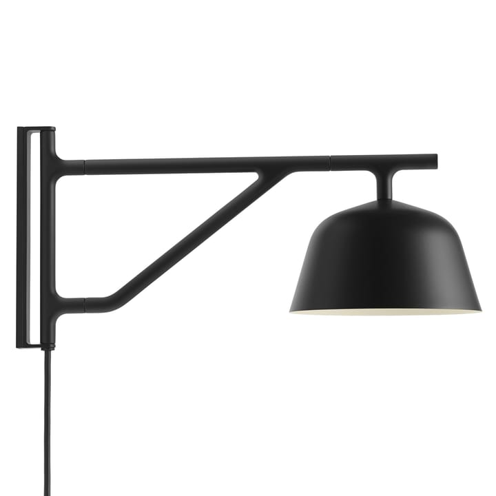Ambit vegglampe - svart - Muuto