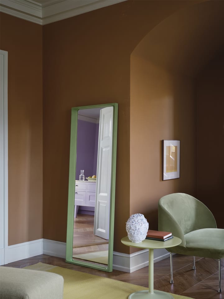 Arced speil 170x61 cm, Light green Muuto