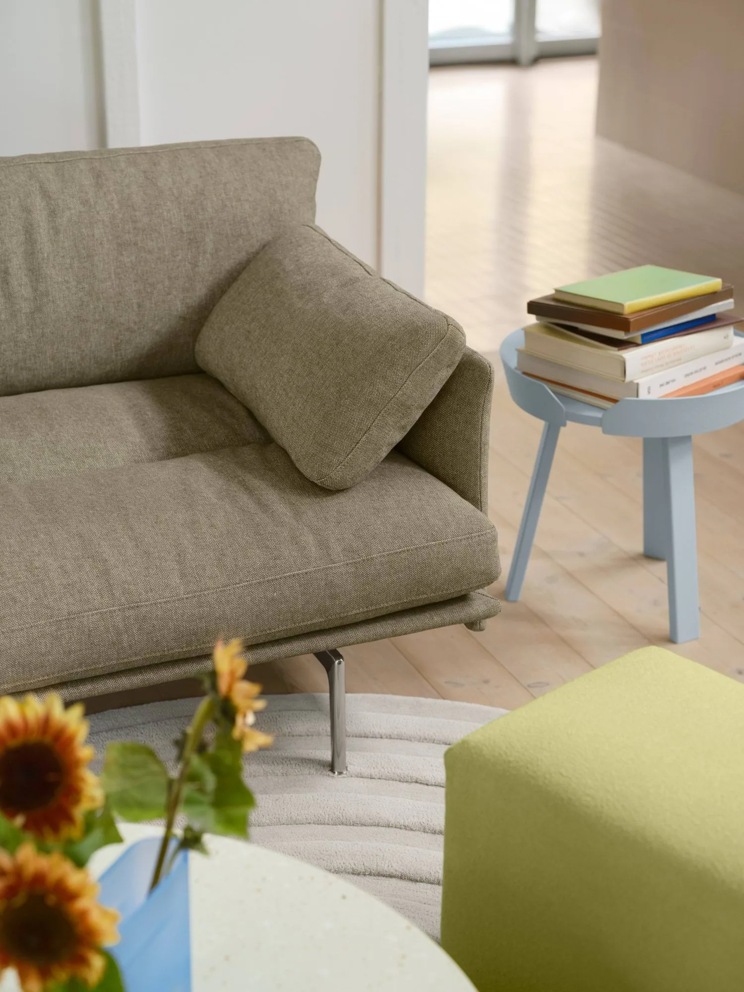 Around bord lite, Light blue Muuto
