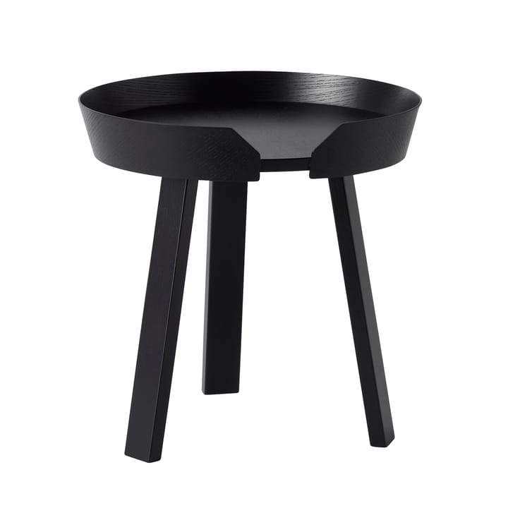Around bord lite - sort - Muuto