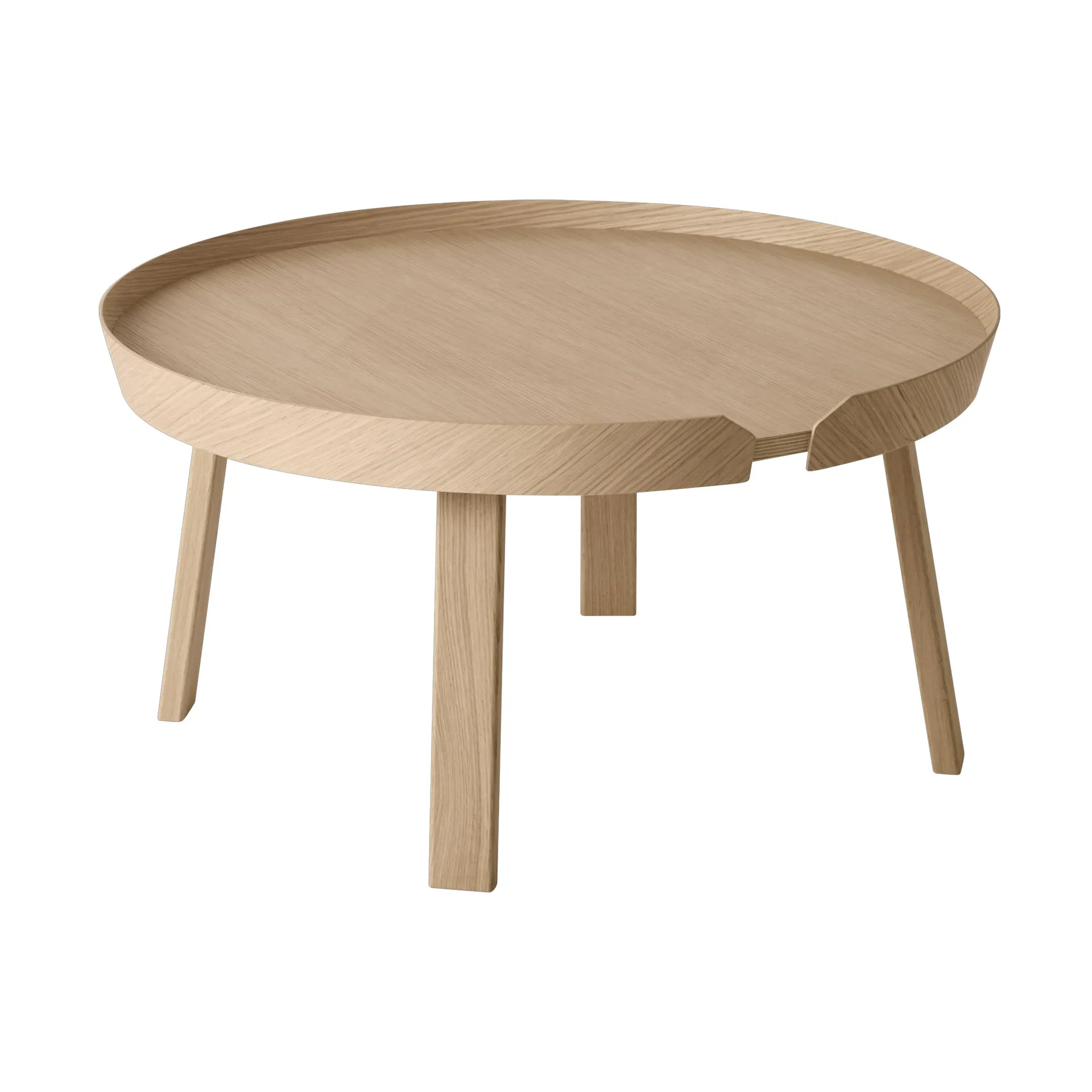 Around bord stort, Oak Muuto