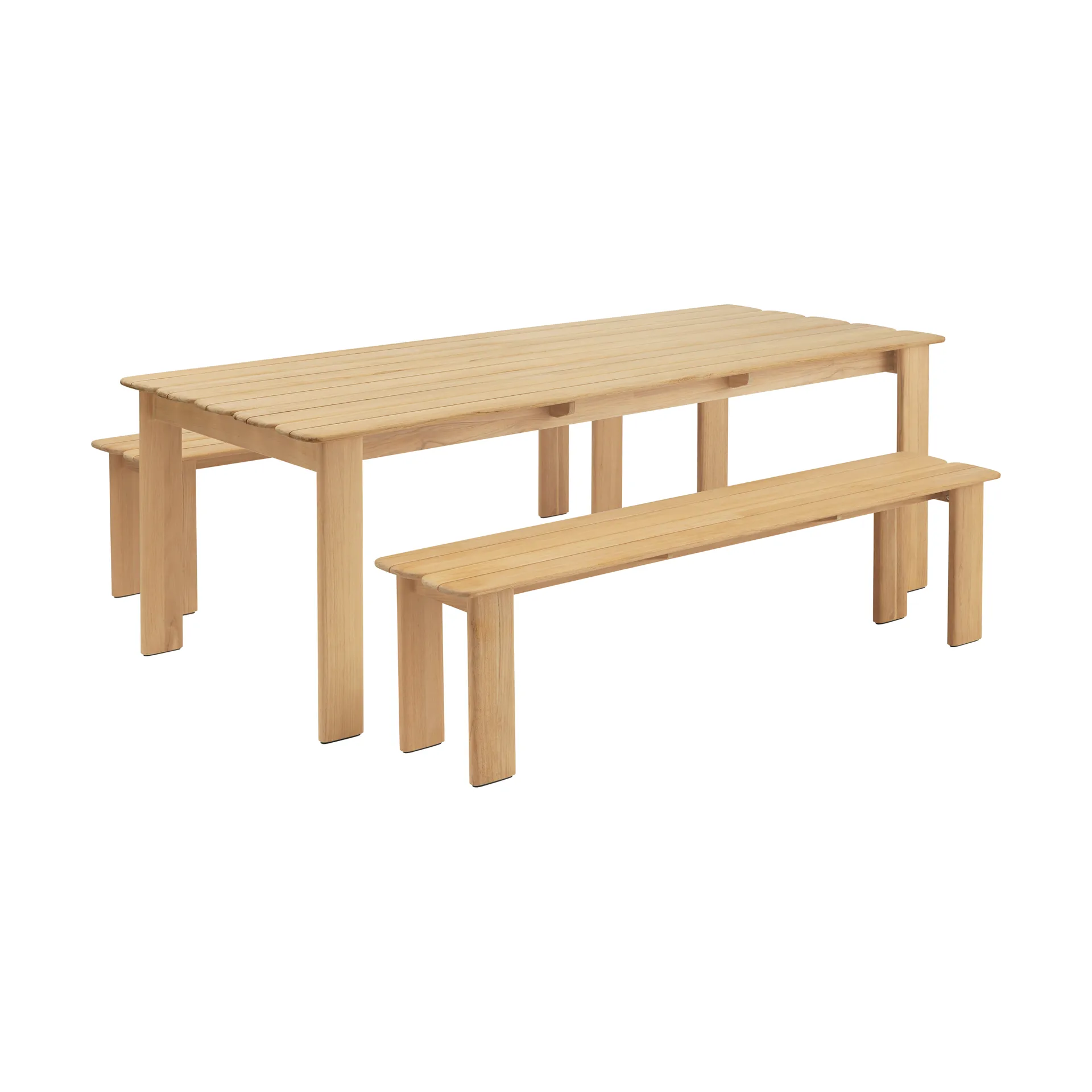 Assemble benk, Teak, 180 cm Muuto