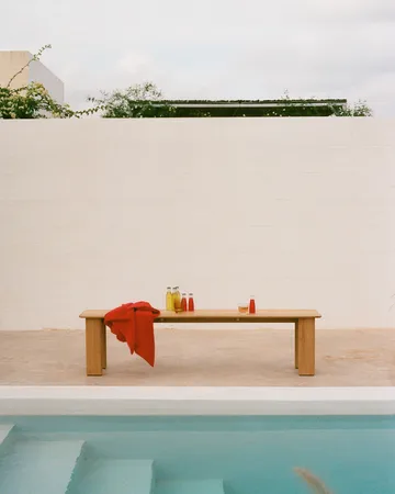 Assemble benk - Teak, 180 cm - Muuto