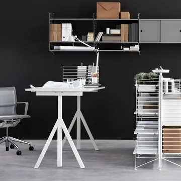 Base spisebord - white, abs kant, 140 x 80 cm - Muuto