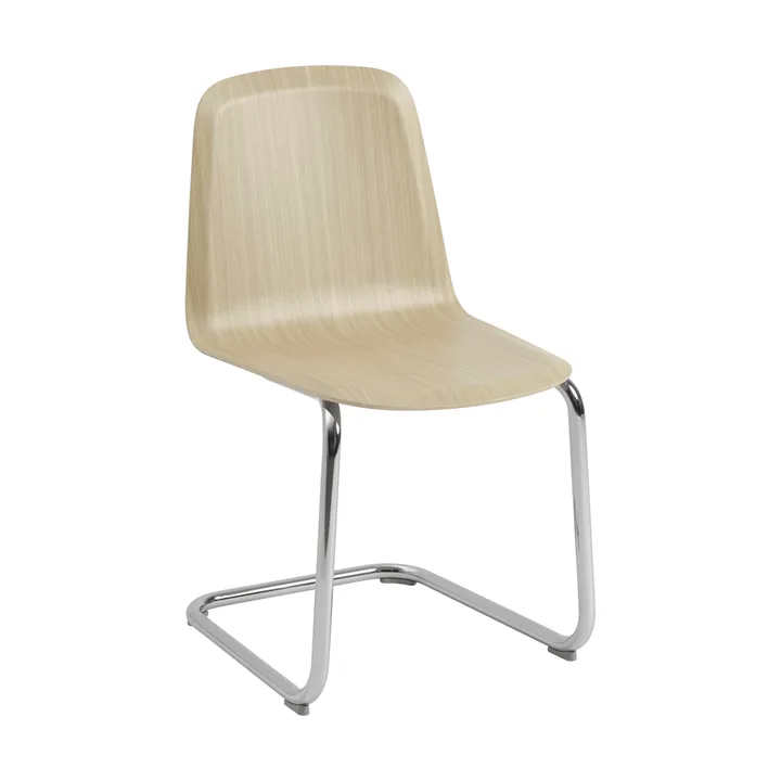 Brink Chair Cantilever Base stol - Eik-krom - Muuto
