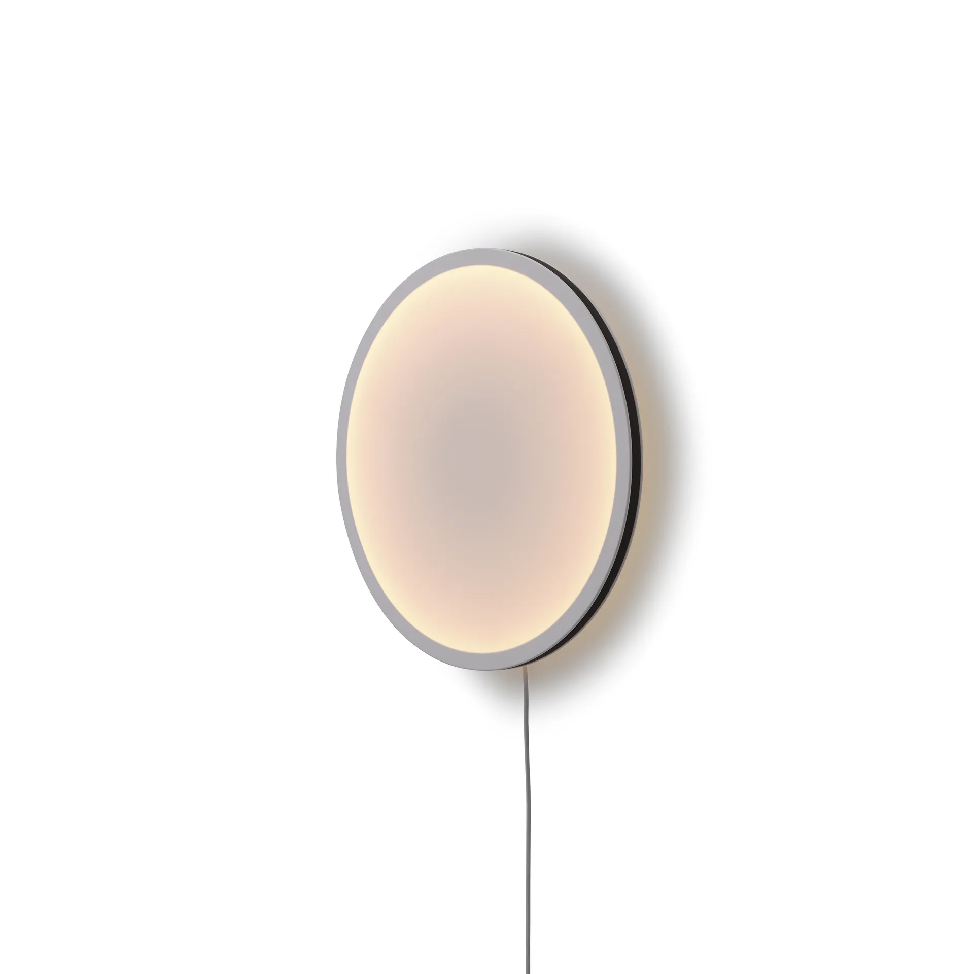 Calm vegglampe Ø50 cm, White/Black Muuto