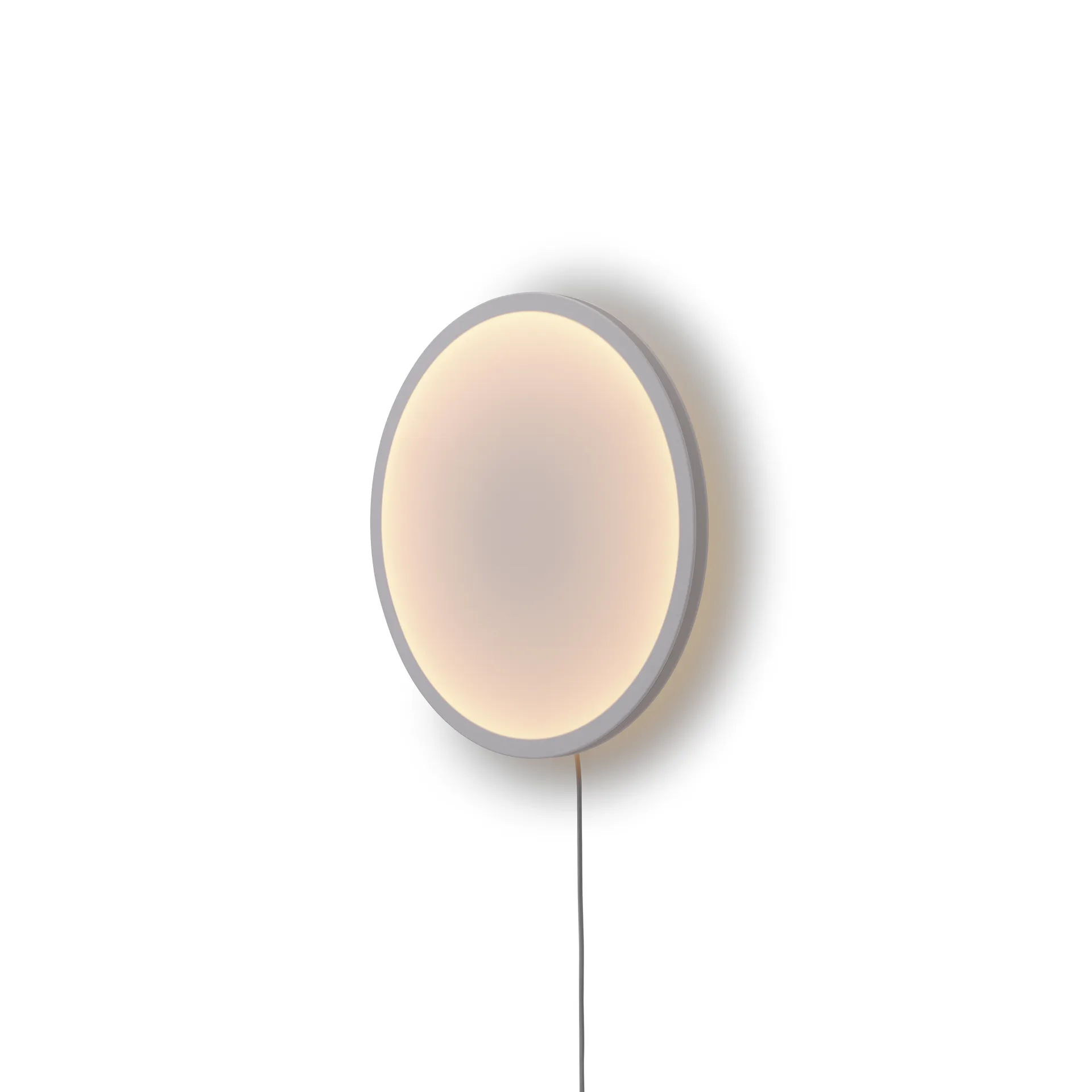 Calm vegglampe Ø50 cm, White/Grey Muuto
