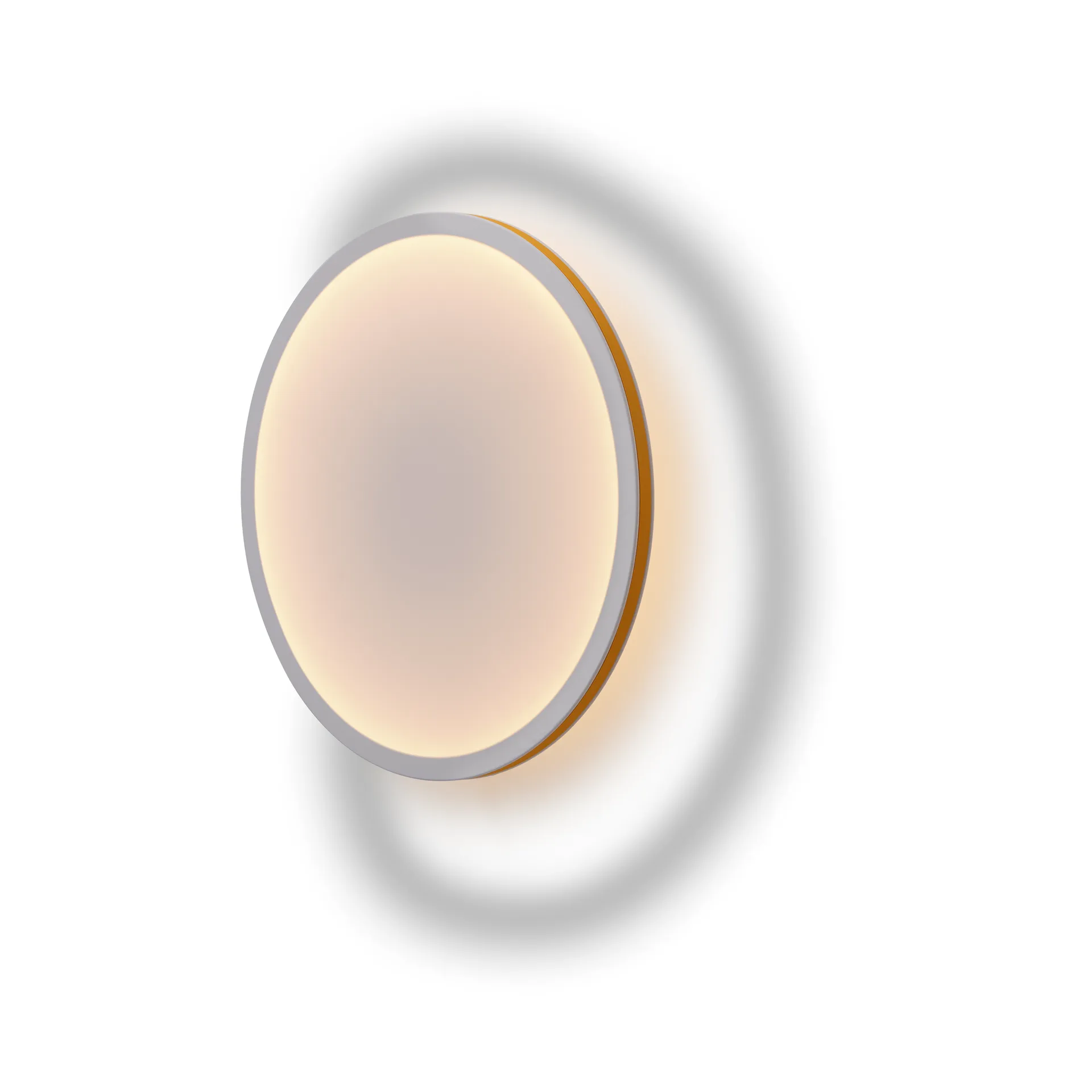 Calm vegglampe Ø50 cm, White/Orange Muuto