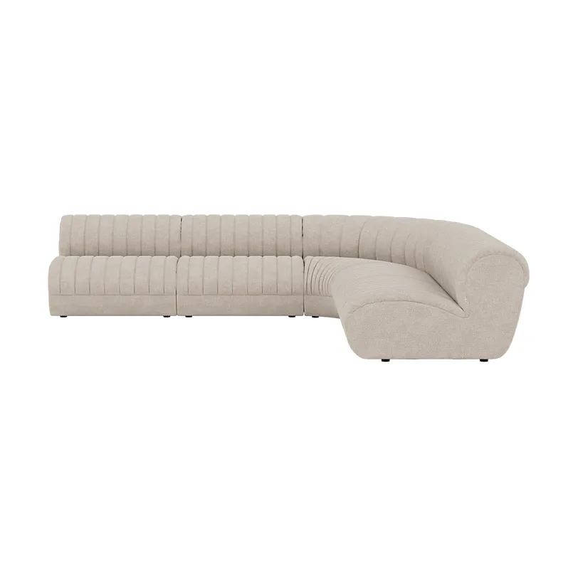 Coltre modulsofa, Konfigurasjon 1, turf-sand, hjørnesofa Muuto