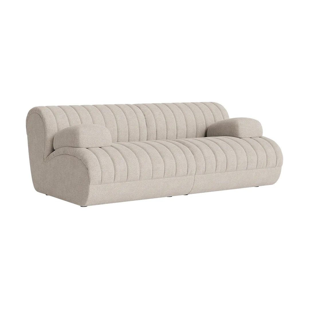 Coltre modulsofa, Konfigurasjon 2, turf-sand, 2-seter Muuto