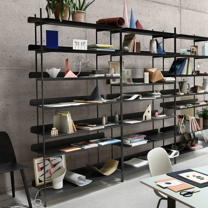 Compile configuration 1 hyllesystem, Grey Muuto