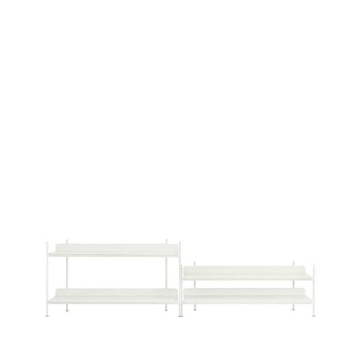 Compile configuration 5 hyllesystem - White  - Muuto