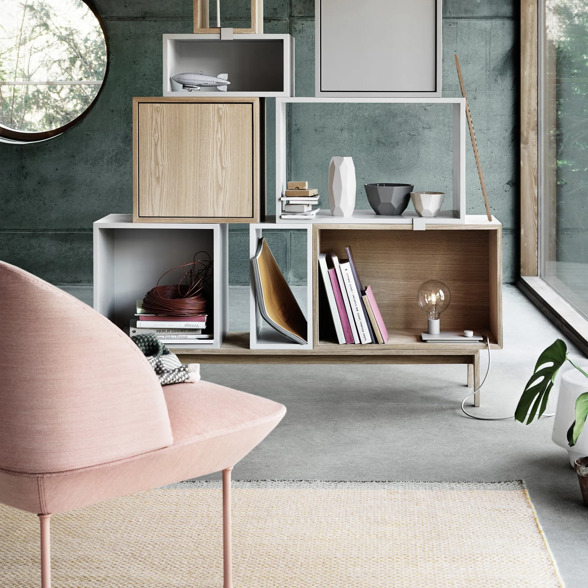 Control bordlampe, grå Muuto