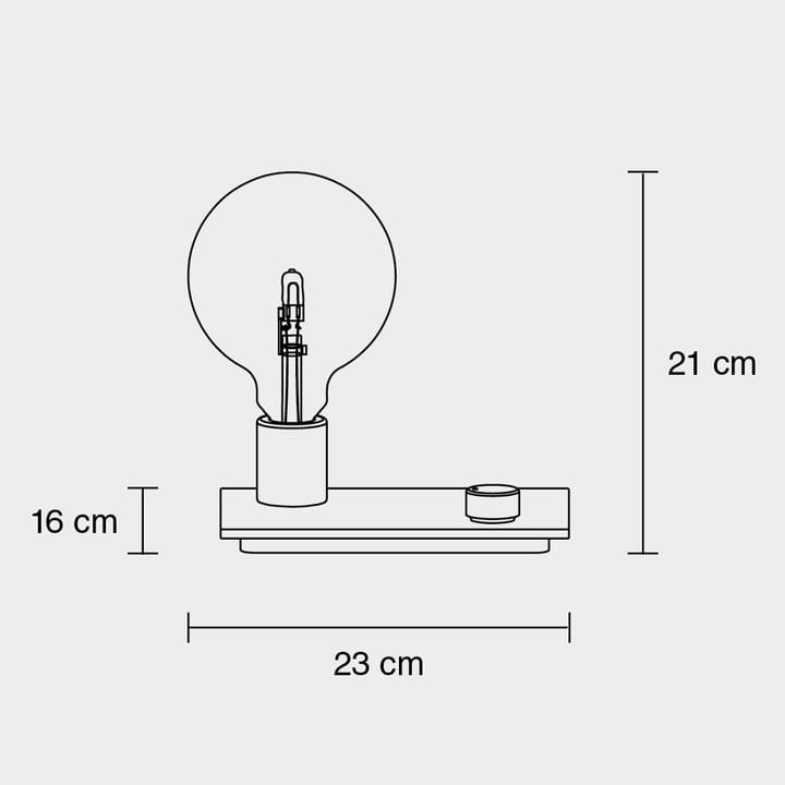 Control bordlampe, hvit Muuto