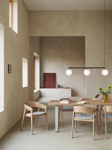 Cover armchair karmstol - eik - Muuto